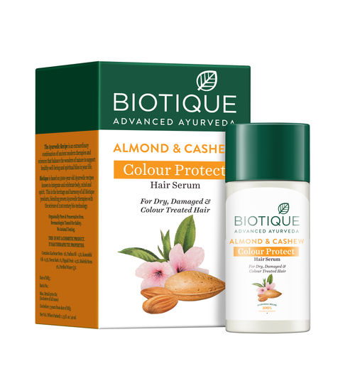 Biotique Advanced Ayurveda Bio Almond and Cashew Fresh Replenishing Hair Serum 40ml