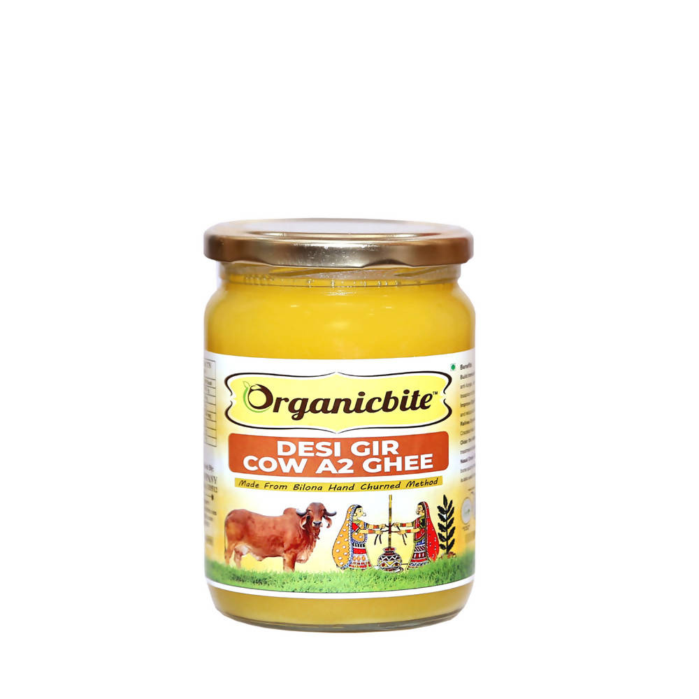 Organicbite Desi Gir Cow A2 Ghee