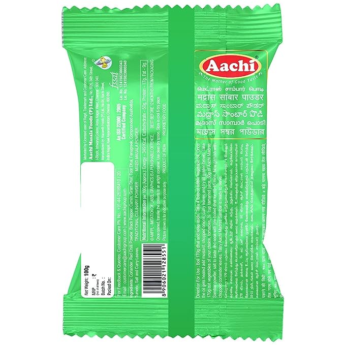 Aachi Madras Sambar Powder - PUSHMYCART
