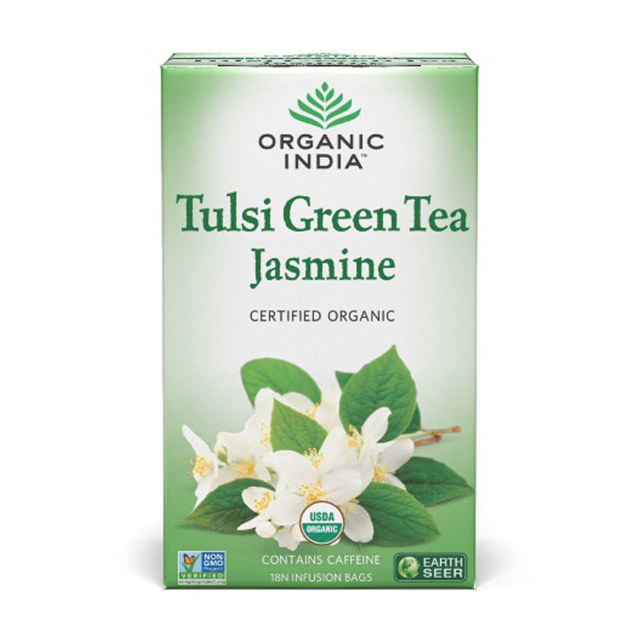 Organic India Tulsi Green Tea Jasmine