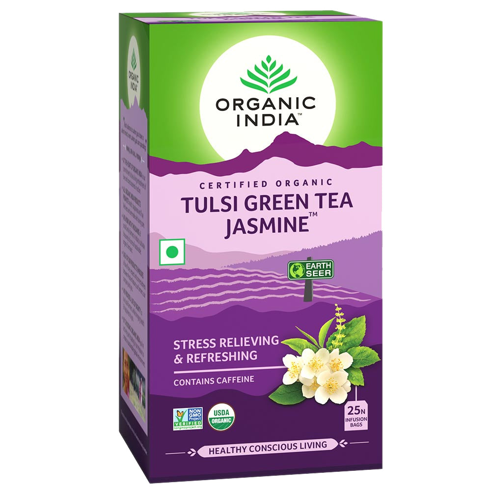 Organic India Tulsi Green Tea Jasmine