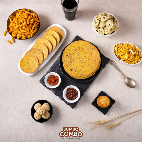 Stuti Khakhra 7 Delicious Assorted Indian Snacks Perfect Combo For First Time - PUSHMYCART