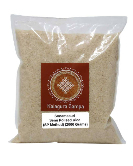 Kalagura Gampa Sonamasuri Semi Polised Rice |SP Method 