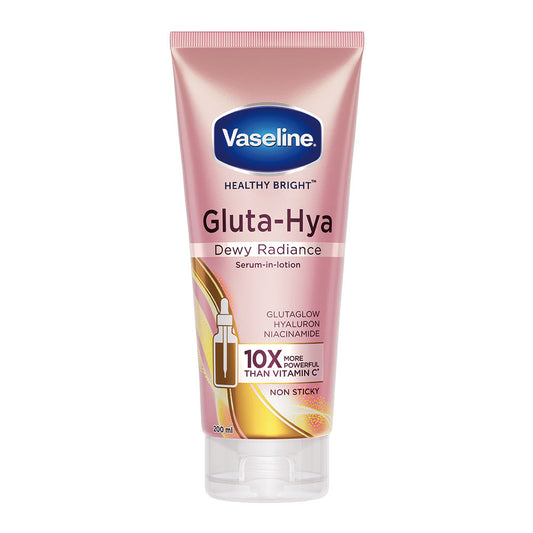 Vaseline Gluta Hya Dewy Radiance Serum In Lotion  | Pack Of 2