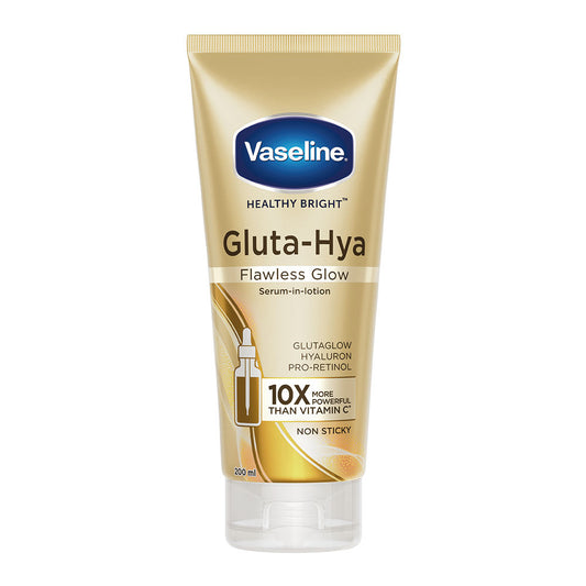 Vaseline Gluta Hya Flawless Glow Serum In Lotion