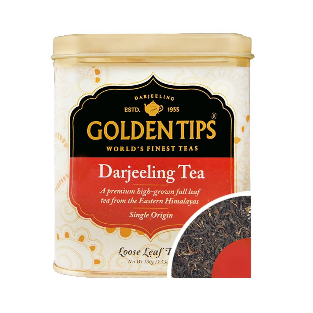 Golden Tips Darjeeling Tea Tin Can
