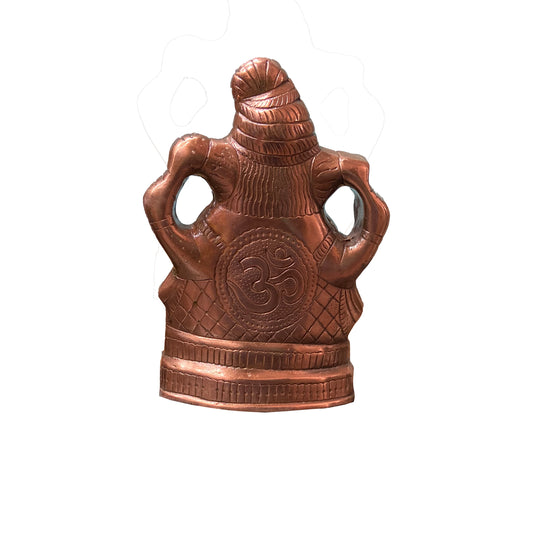 Bronze Small Pagadi Ganesha - PUSHMYCART