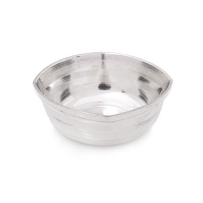 Silver Coated Akshadai Bowl Small ( Pack Of 10 )