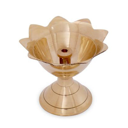 Brass Devdas Diya Large (Pack Of 10)