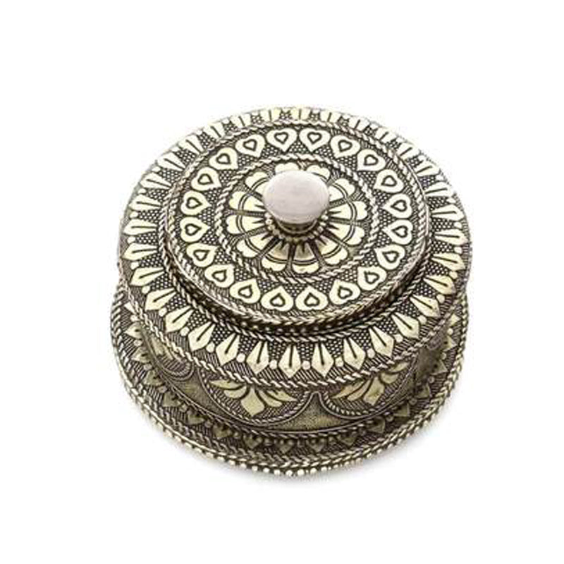 German Oxidised Trinket Box (Pack Of 10)