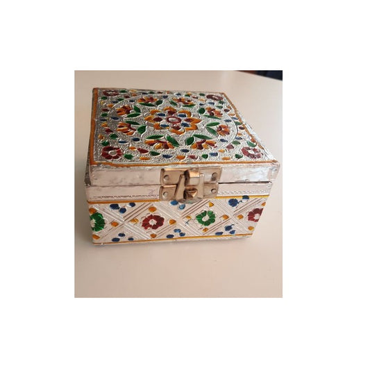 Meenakari Colorful Multipurpose Box - 0gms - PUSHMYCART