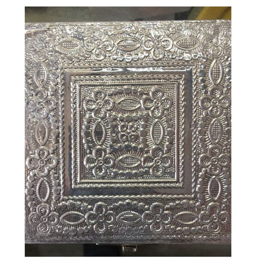Meenakari Square Shape Multipurpose Box - 220gms - PUSHMYCART