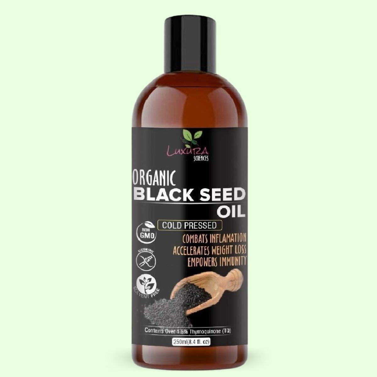Luxura Sciences Black Seed Oil, Kalonji Oil For Hair Growth