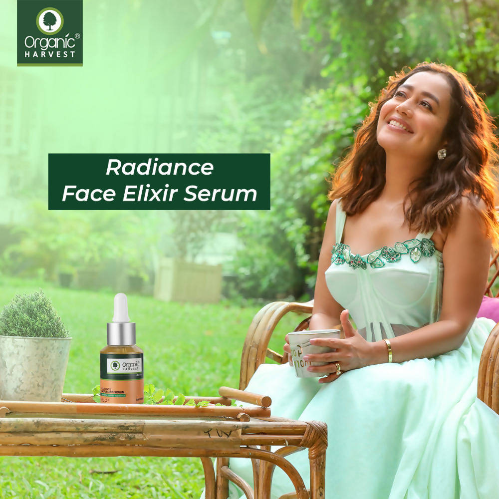 Organic Harvest Activ Saffron Radiance Face Elixir Serum