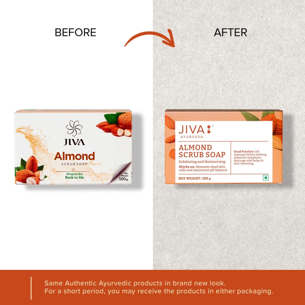 Jiva Ayurveda Almond Scrub Soap