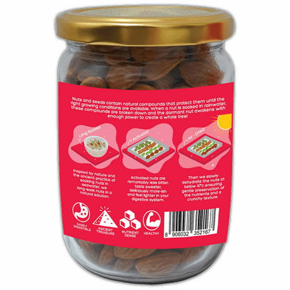 D-Alive Honestly Organic Activated Almonds - PUSHMYCART