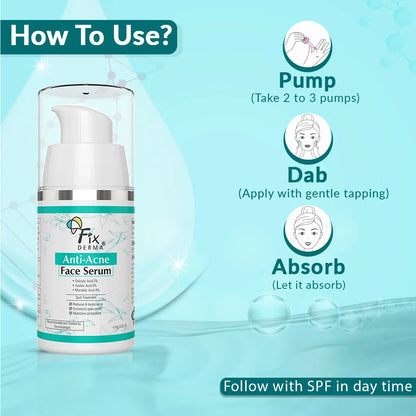 Fixderma Skincare Anti-Acne Face Serum 