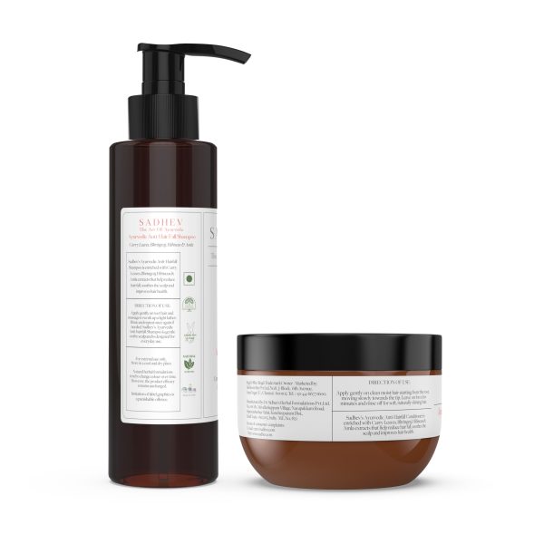 Sadhev The Ayurvedic AntiHairfall Duo