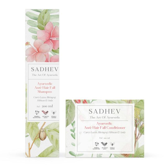 Sadhev The Ayurvedic AntiHairfall Duo