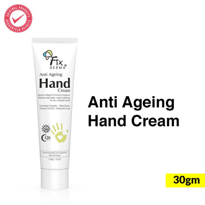 Fixderma Skincare Anti Ageing Hand Cream - PUSHMYCART