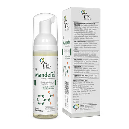 Fixderma Skincare Mandefix Foaming Face Cleanser