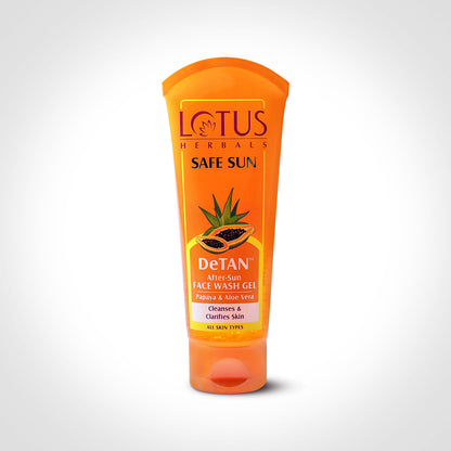 Lotus Safe Sun Detan Face Wash
