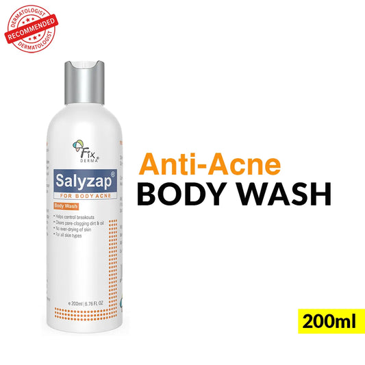 Fixderma Skincare Salyzap Body Wash For Body Acne | Salicylic Acid Body Wash 