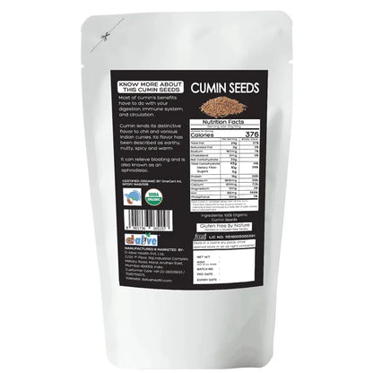 D-Alive Honestly Organic Cumin Seeds - PUSHMYCART