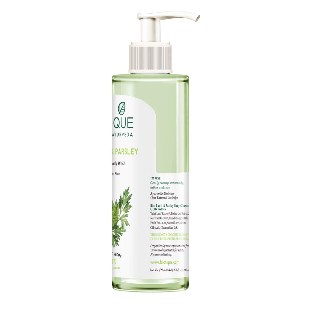 Biotique Bio Basil & Parsley Revitalizing Body Wash 200g