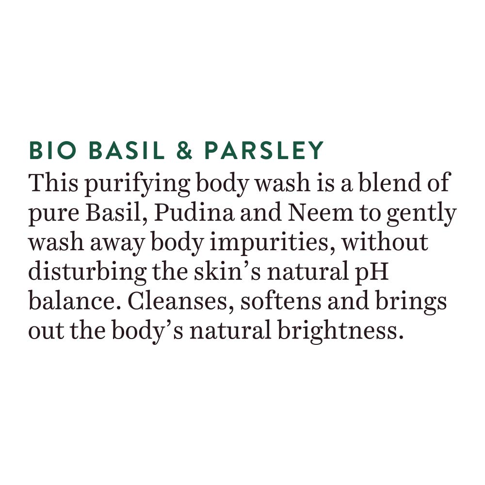 Biotique Bio Basil & Parsley Revitalizing Body Wash 200g