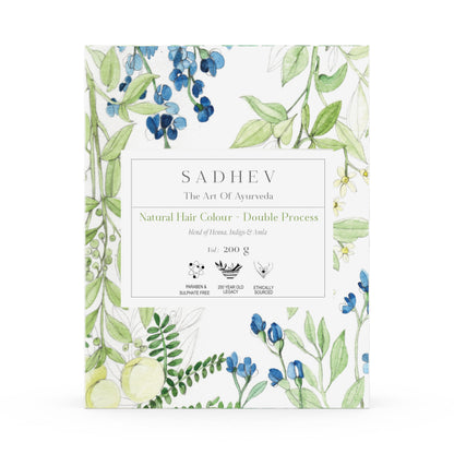 Sadhev Natural Hair Colour (Double Process)
