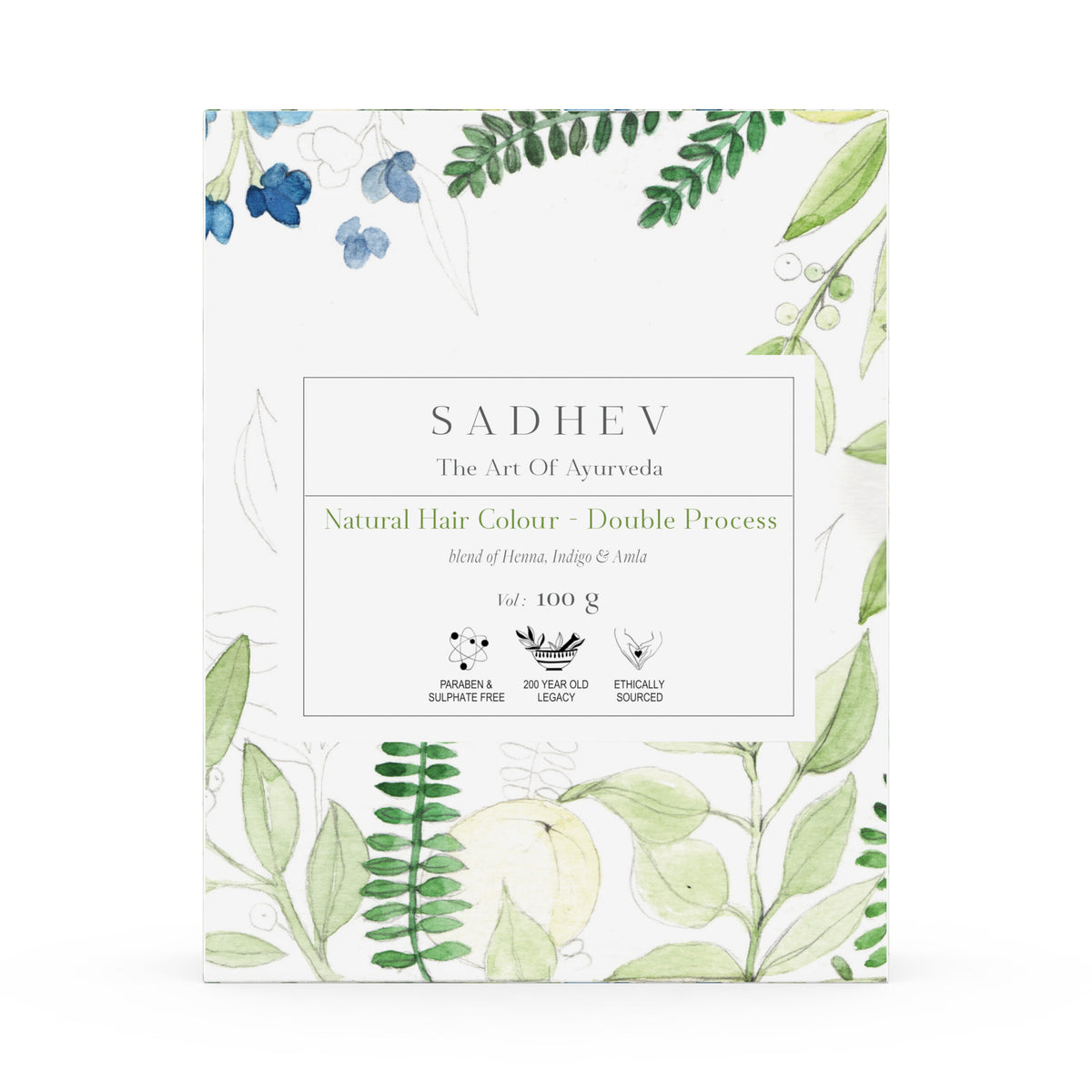 Sadhev Natural Hair Colour (Double Process)