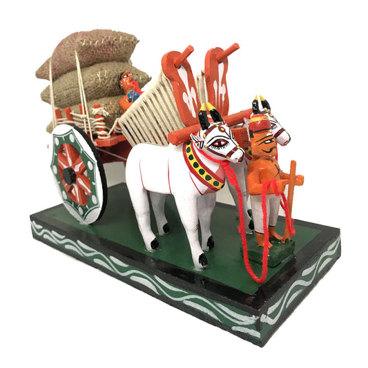 Bullock Cart - Kondapalli Toys - PUSHMYCART