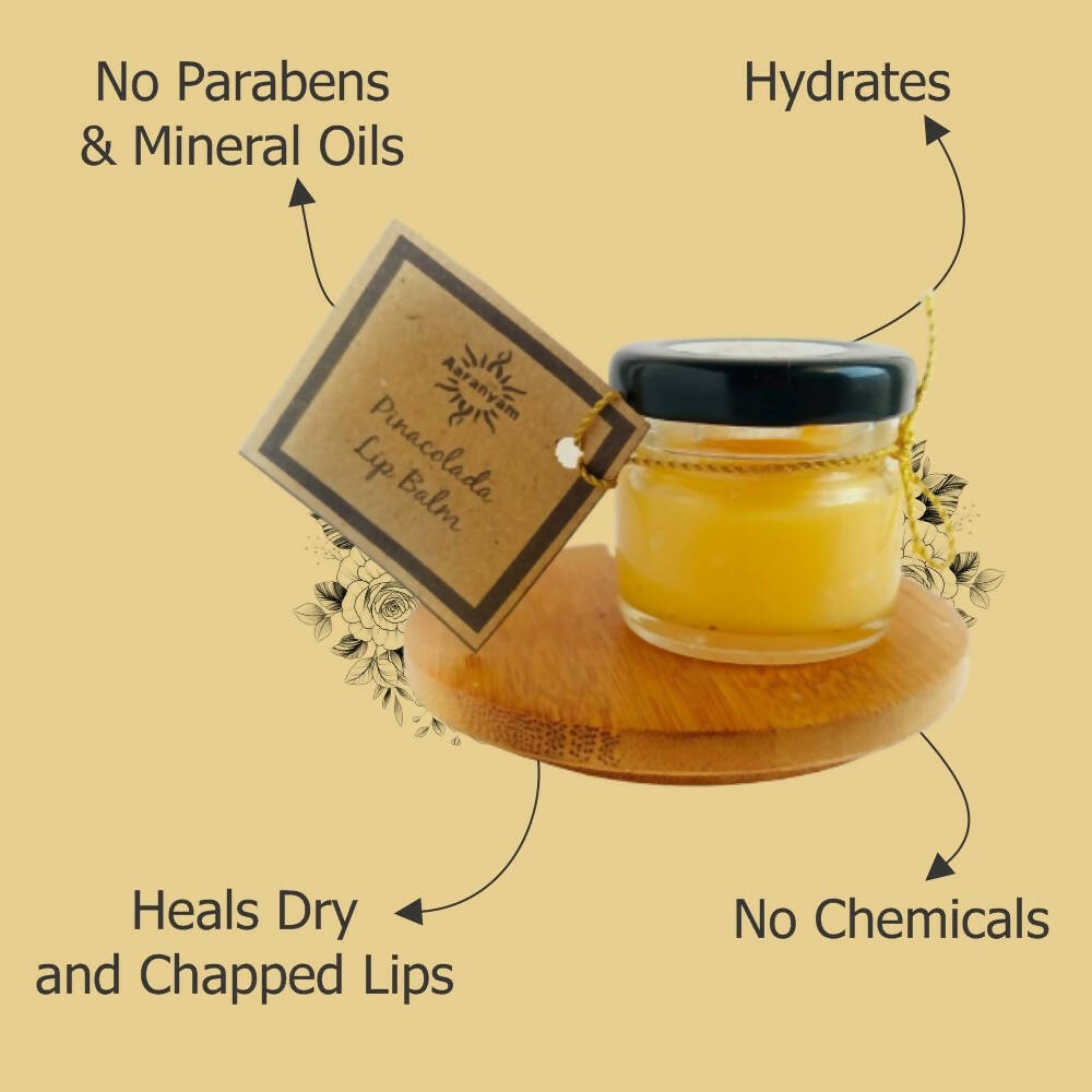 Aaranyam Pina Collada Lip Balm