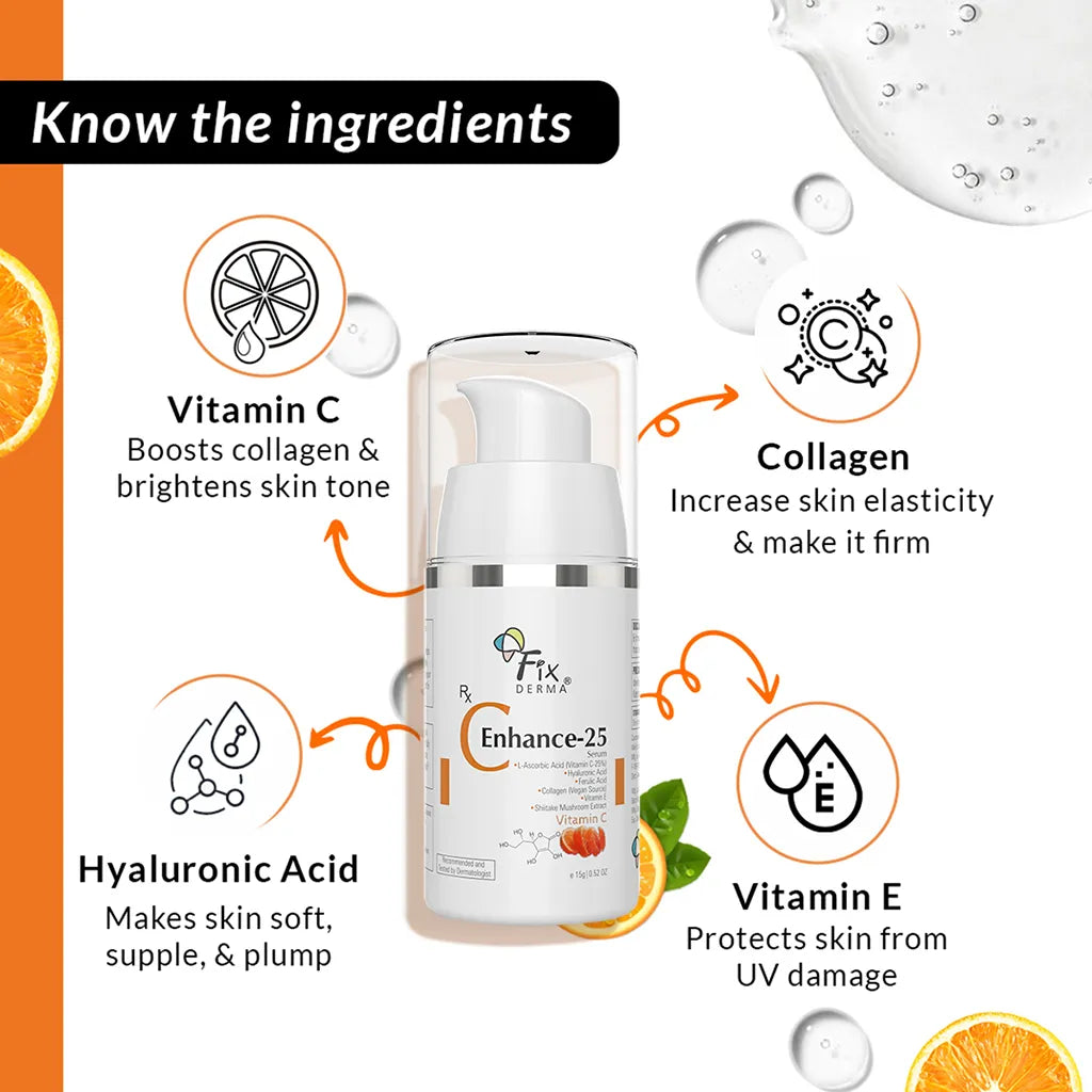 Fixderma Skincare Vitamin C Serum For Face