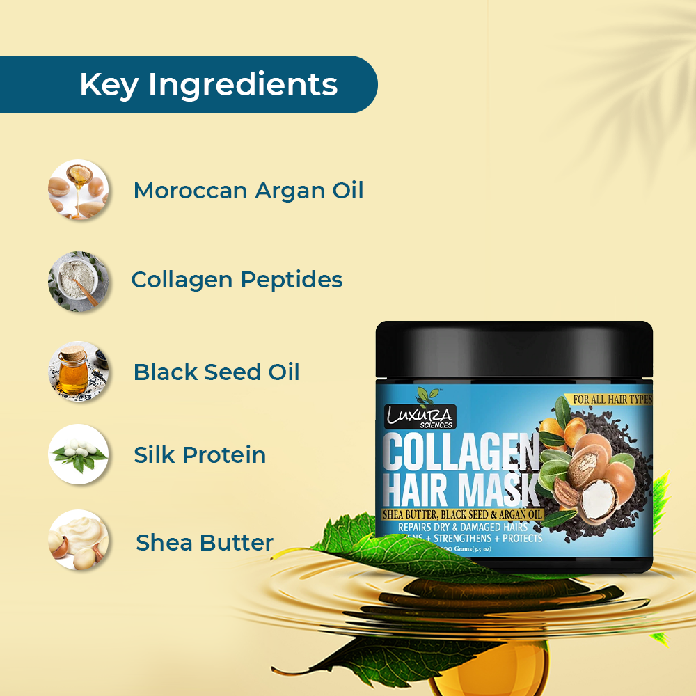 Luxura Sciences Collagen Hair Mask - PUSHMYCART