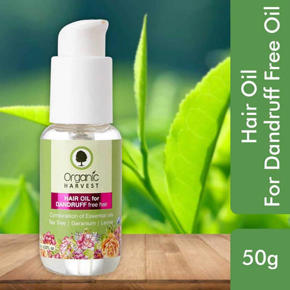 Organic Harvest Hair Oil for Dandruff Free Hair