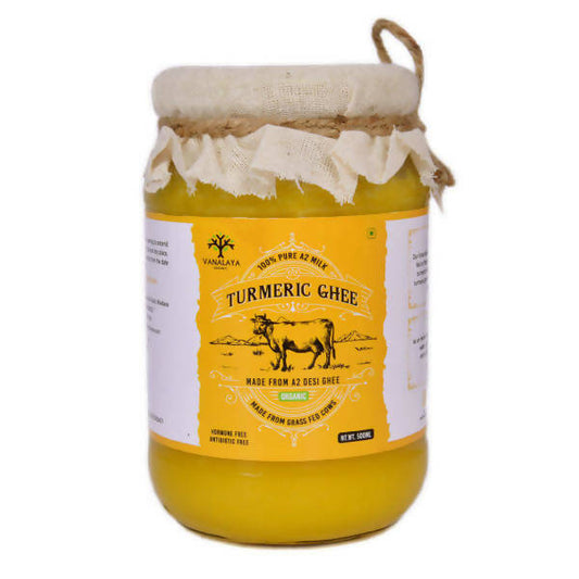 Vanalaya Organic Turmeric Infused Desi Cow Ghee