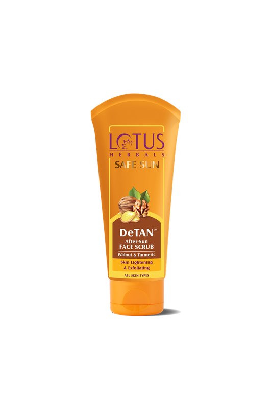 Lotus Safe Sun Detan After Sun Face Scrub