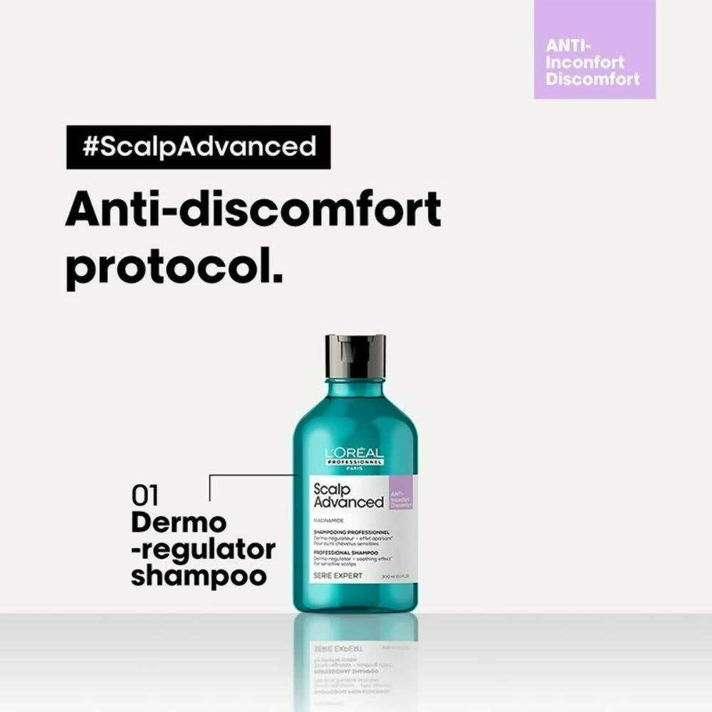 L'Oreal Paris Scalp Advanced Anti Discomfort Dermo Regulator Shampoo - PUSHMYCART