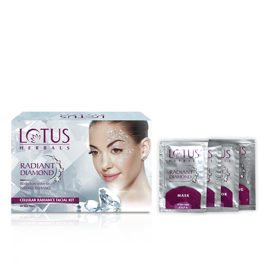 Lotus Radiant Diamond Cellular Radiance Salon Grade Single Facial Kit