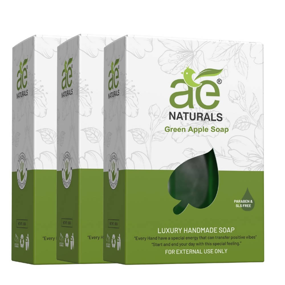 Ae Naturals Handmade Green Apple Soap 100g