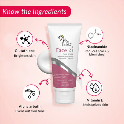 Fixderma Skincare Moisturizing Cream For Dry Skin 