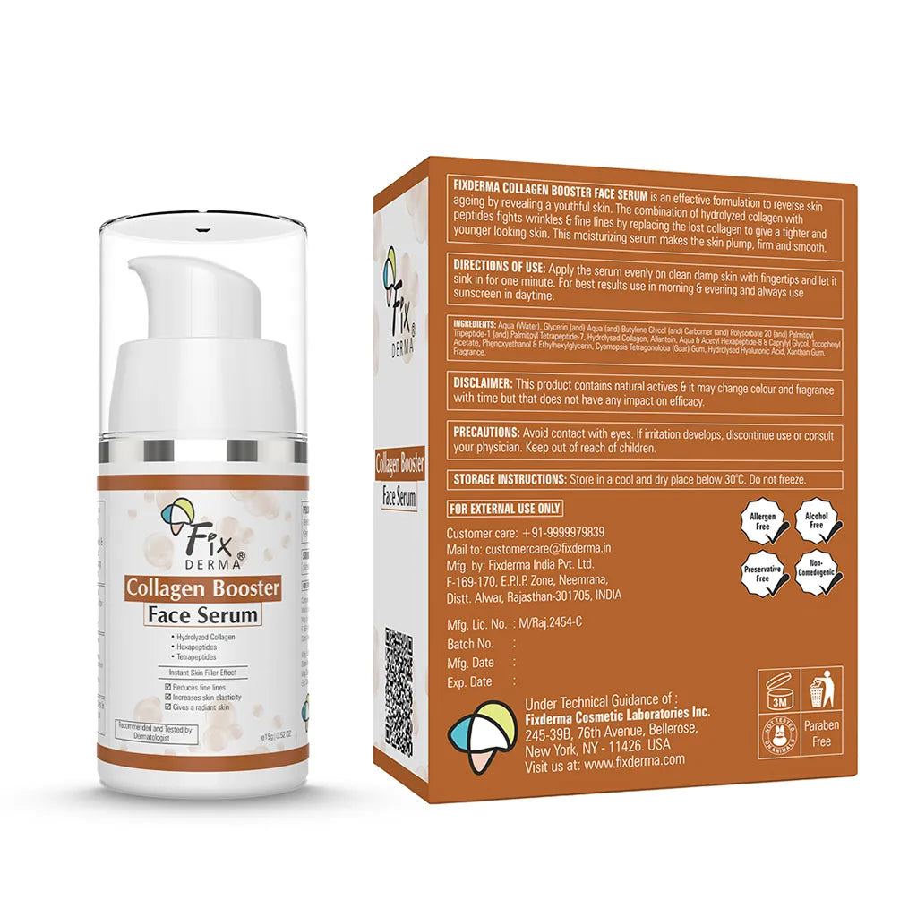Fixderma Skincare Collagen Booster Face Serum 
