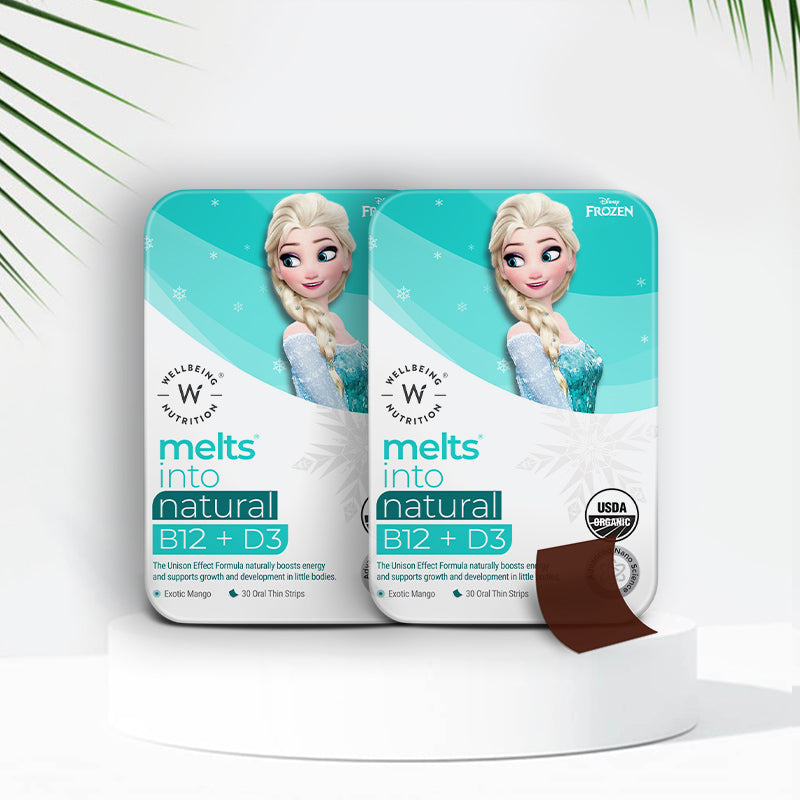Wellbeing Nutrition Disney Frozen Natural B12 + D3 30 