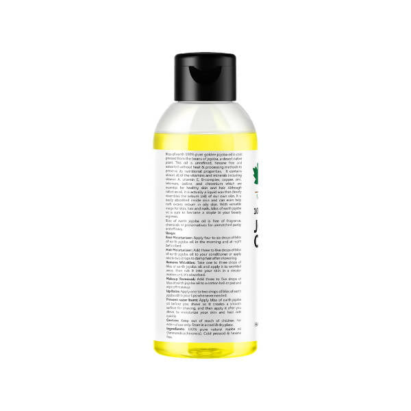 Bliss of Earth 100% Pure Natural Jojoba Oil - PUSHMYCART