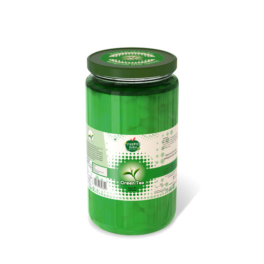 The Tea Planet Popping Boba - Green Tea