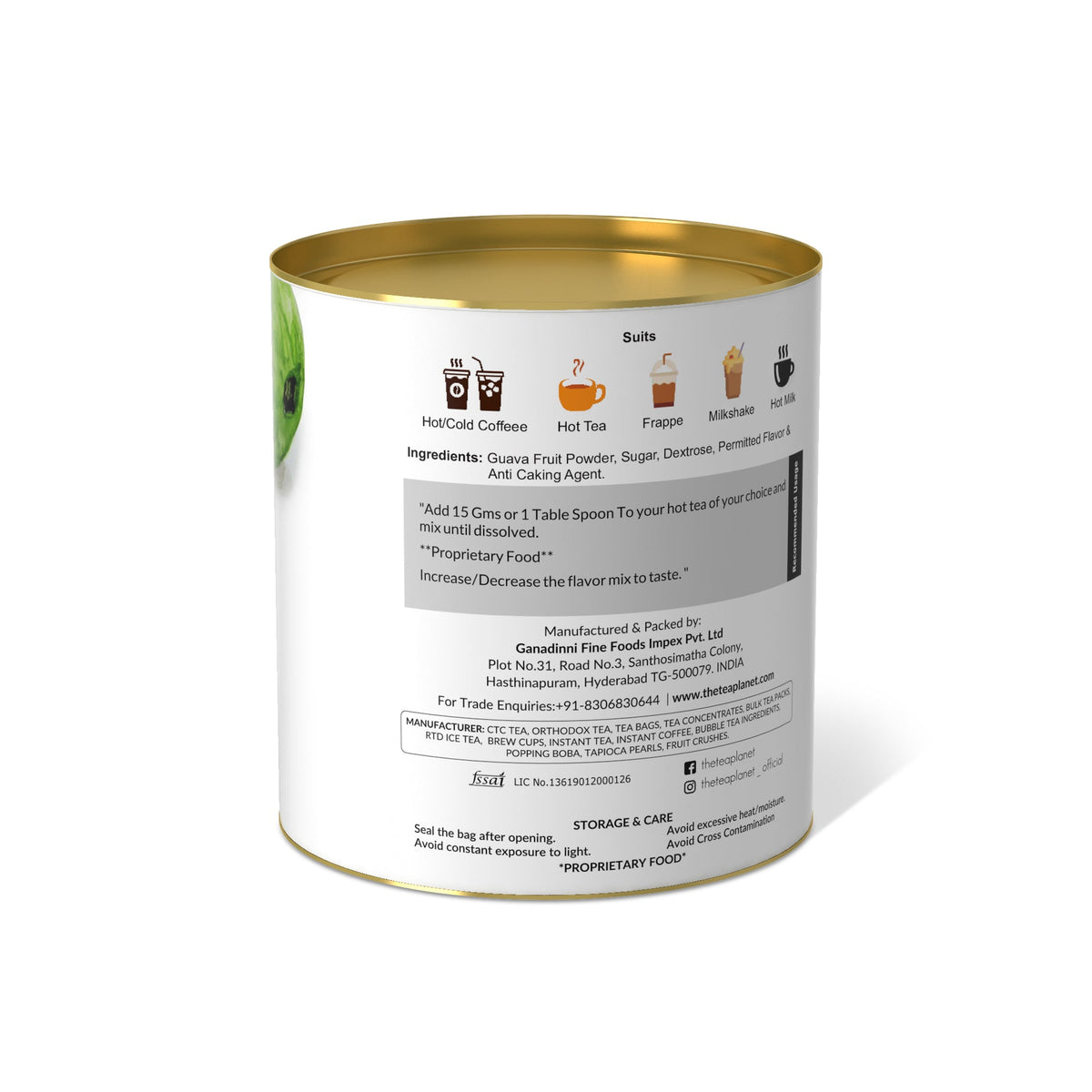 The Tea Planet Guava Flavor Burst - PUSHMYCART
