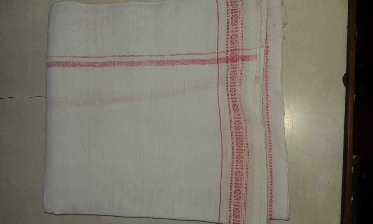 Lungi With Pink Color Lines - PUSHMYCART