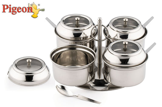 Steel Pickle Bowl Set 4 In 1 - PUSHMYCART